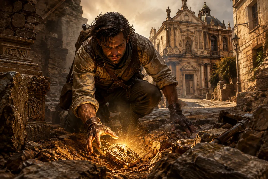 Fouilles géolocalisées